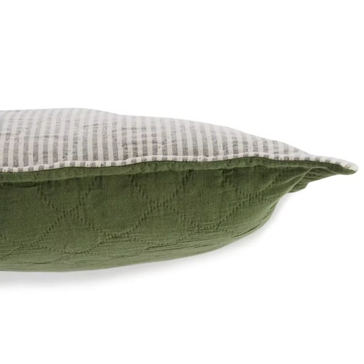 COUSSIN  DOUBLE JEU VERT