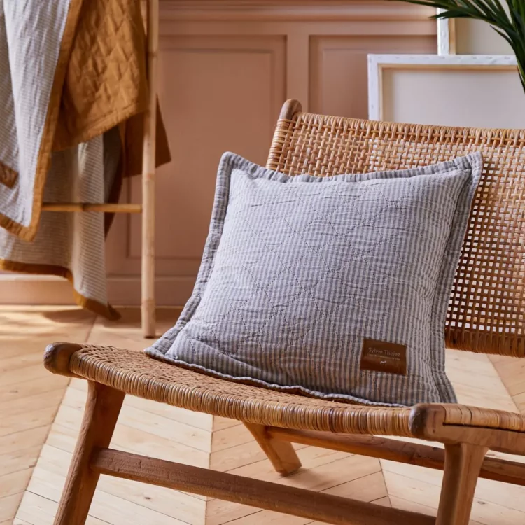 COUSSIN  DOUBLE JEU CARAMEL