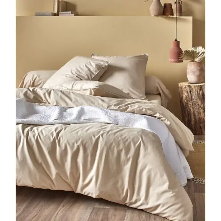 HOUSSE DE COUETTE BEIGE  EPEAUTRE
