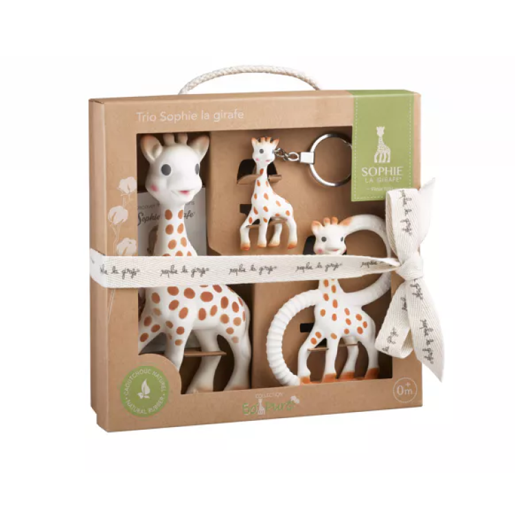 COFFRET TRIO SOPHIE LA GIRAFE
