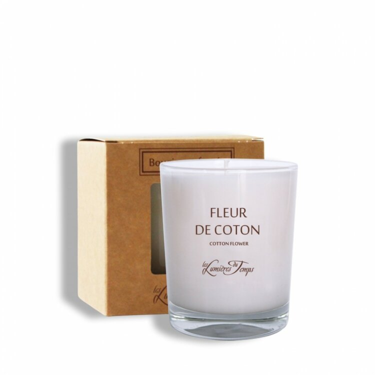 BOUGIE PARFUMÉE FLEURS DE COTON