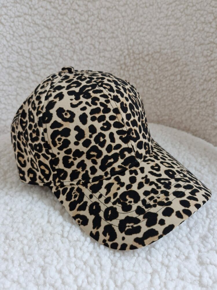 CASQUETTE COTON LEOPARD