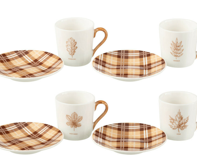 COFFRET 4 TASSES HELLO OCTOBER