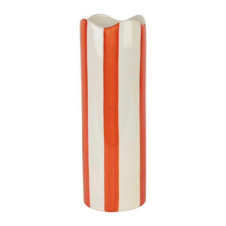 VASE PLUME  ORANGE