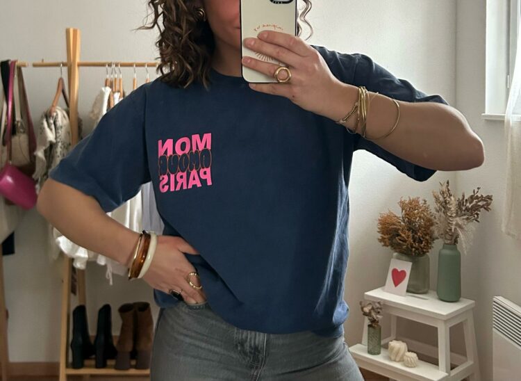 TEE SHIRT ANK BLUE