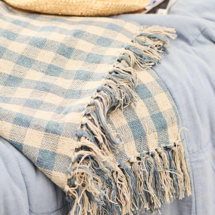 PLAID VICHY BLEU