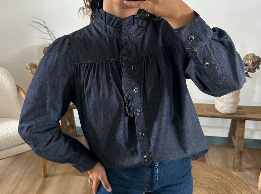 CHEMISE JEAN CARMEN