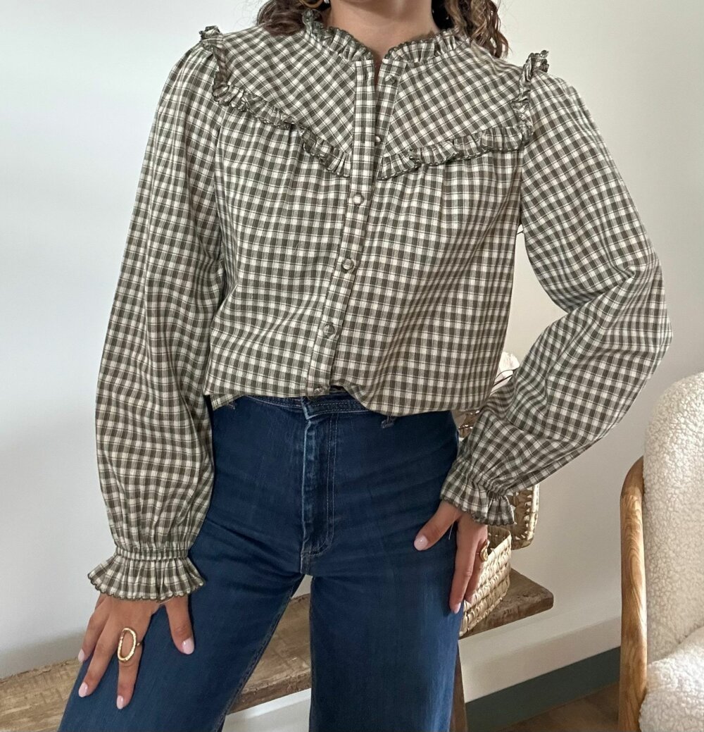 CHEMISE VICHY OLGA – Image 4