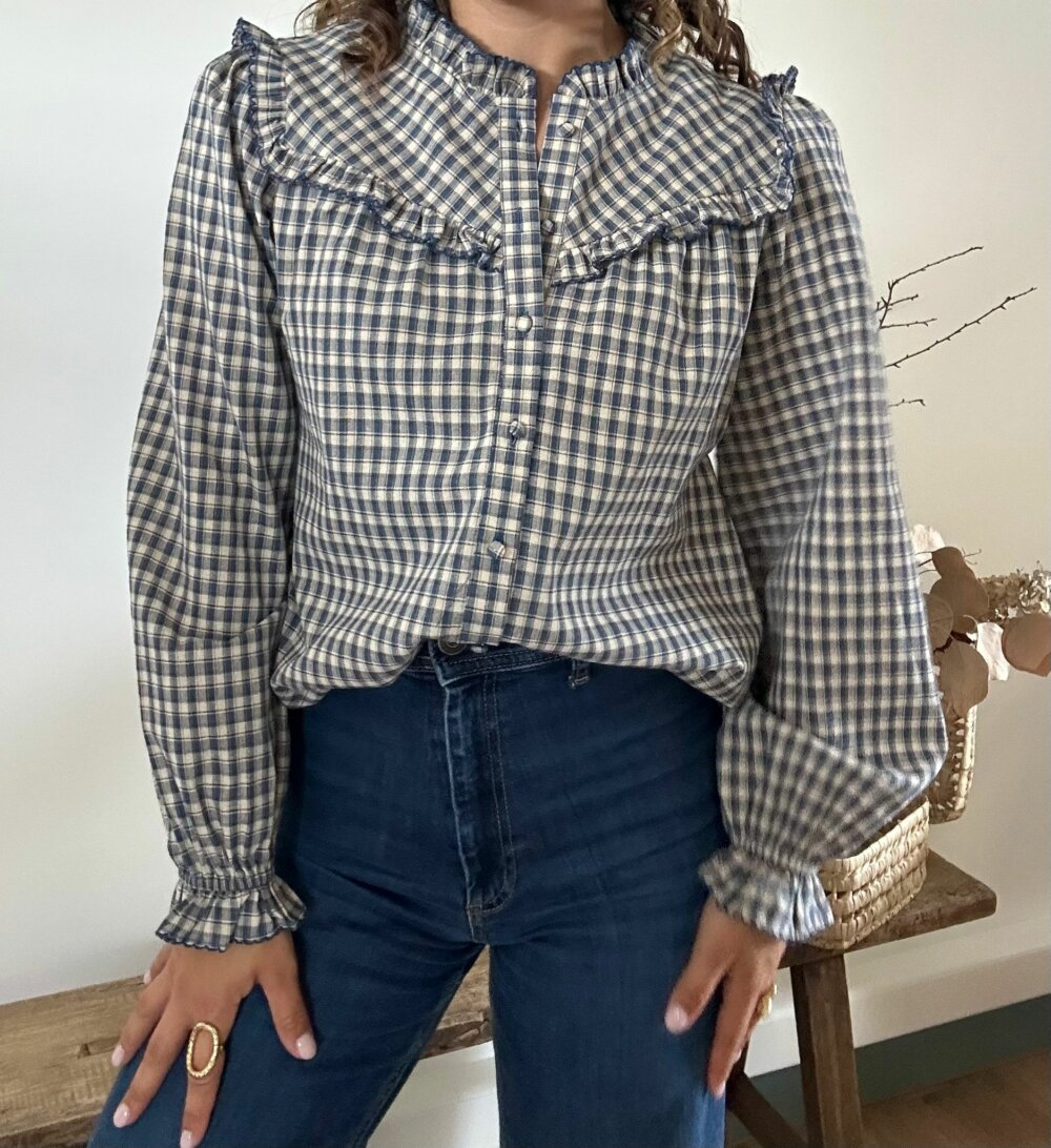 CHEMISE VICHY OLGA – Image 3