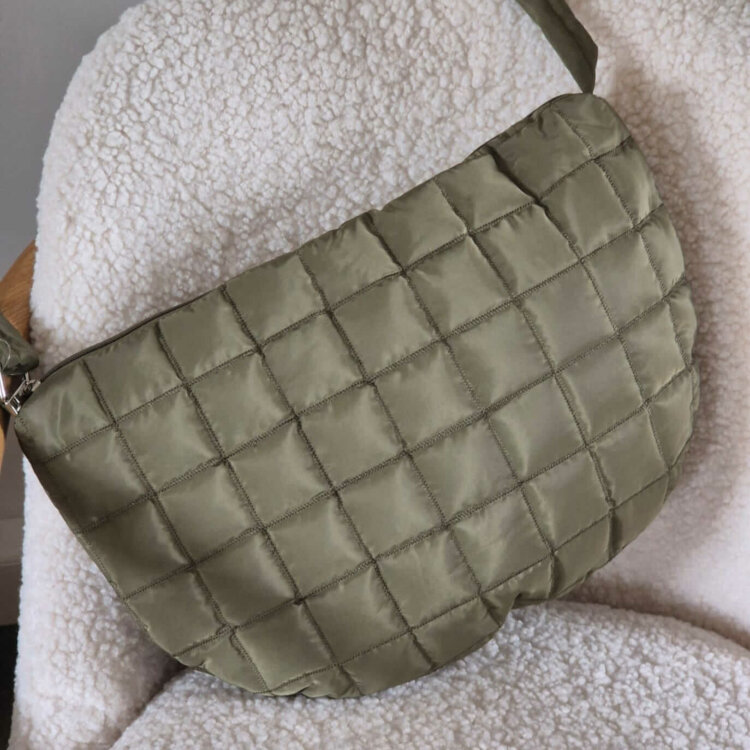 sac kaki matelassé