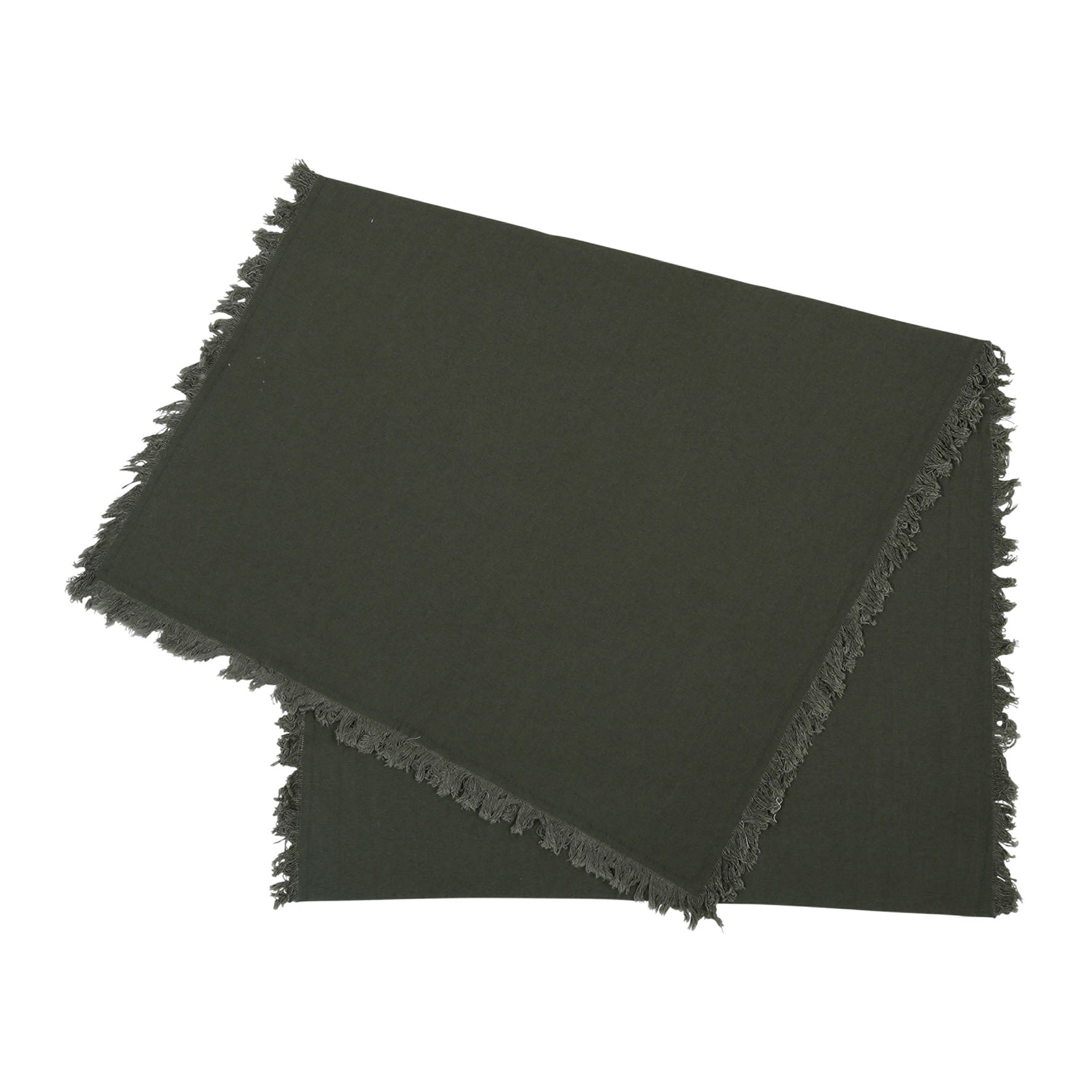 CHEMIN DE TABLE KAKI