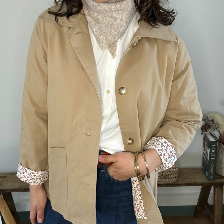 TRENCH BEIGE/LIBERTY IZIA