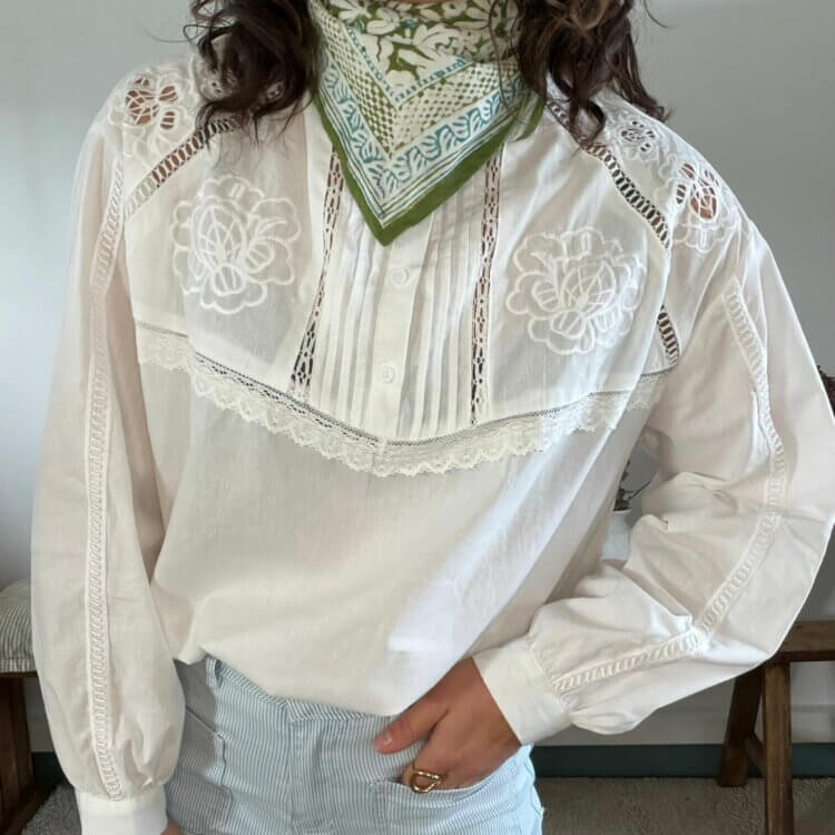 BLOUSE BLANCHE