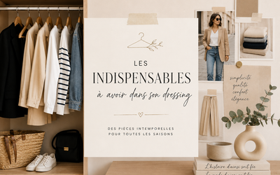 Les indispensables à avoir dans son dressing pour créer facilement de beaux looks