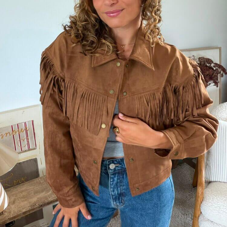 VESTE  FRANGE HARMONIE