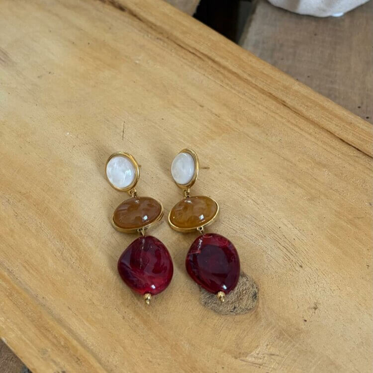 Boucles d'oreilles Garance